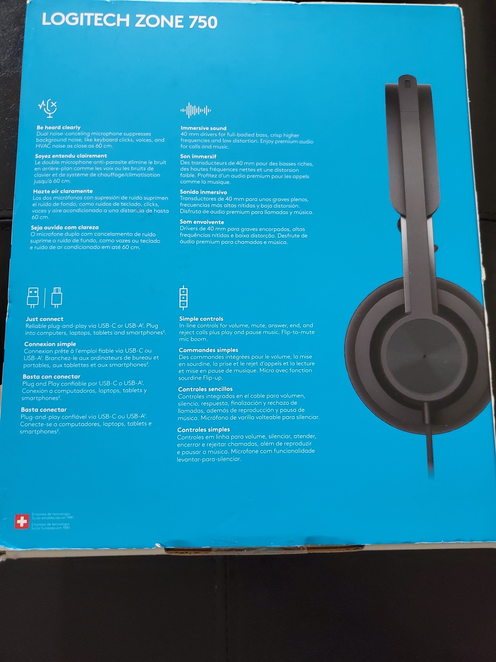 WIRED HEADSET - Logitech - Picture 4 of 5
